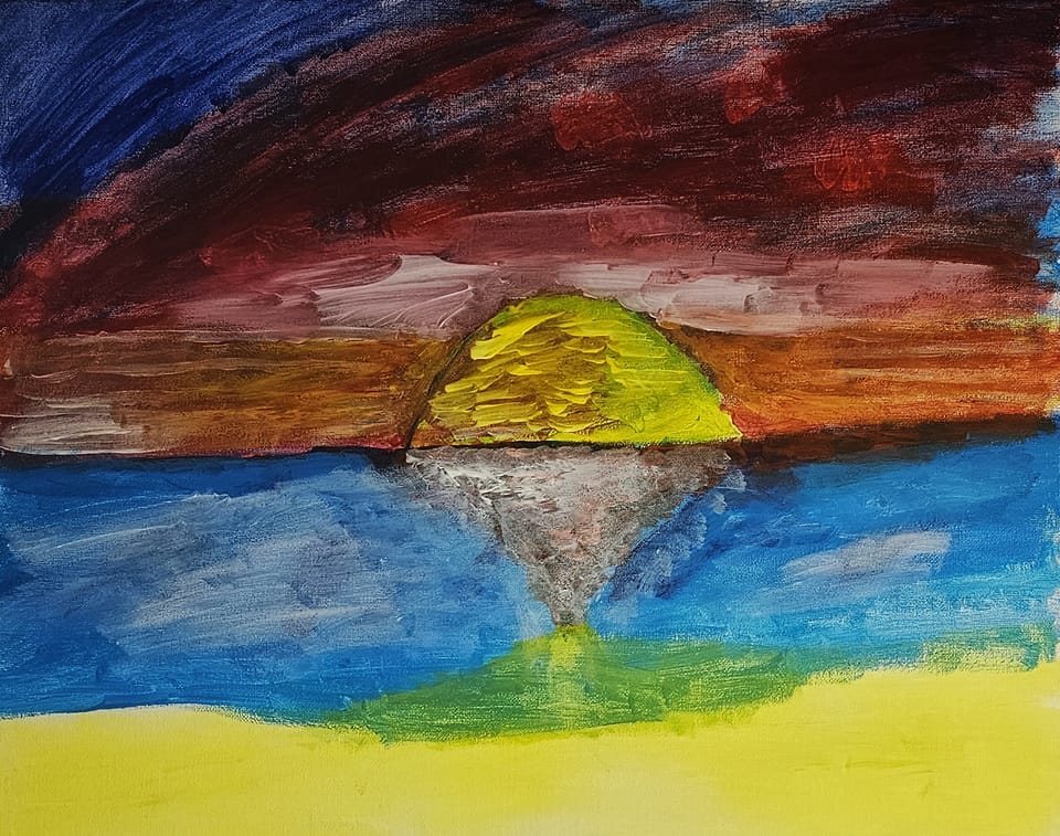 Where is the love?, Acrylic, artist: R. P. Siepak, artist username: siepak, produced: June 2024, as: Available for Acquiry, size: 50x40 cm