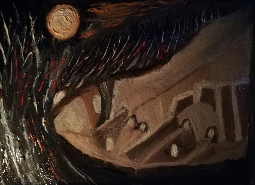 Redemption, Acrylic, artist: R. P. Siepak, artist username: siepak, produced: April 2017, as: Available for Acquiry, size: 20x15 cm