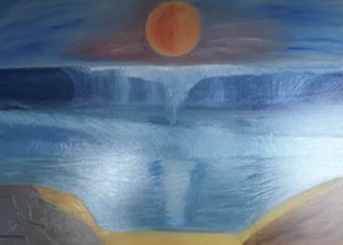Ressurection, Oil, artist: R. P. Siepak, artist username: siepak, produced: October 2017, acquired by: fr. Edward, location: Poland, as: Gift, size: 100x70 cm