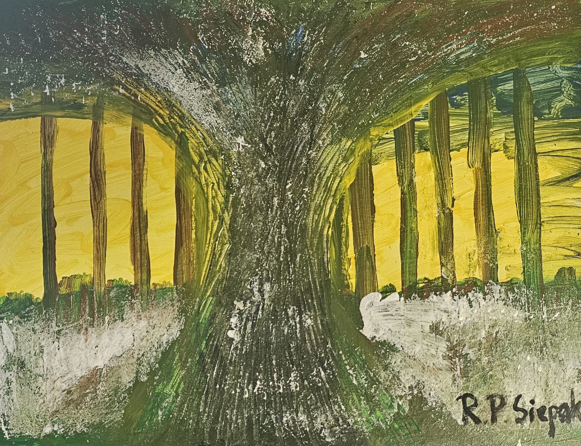 Tree of Life, Acrylic, artist: R. P. Siepak, artist username: siepak, produced: July 2025, as: Available for Acquiry, size: 50x40 cm