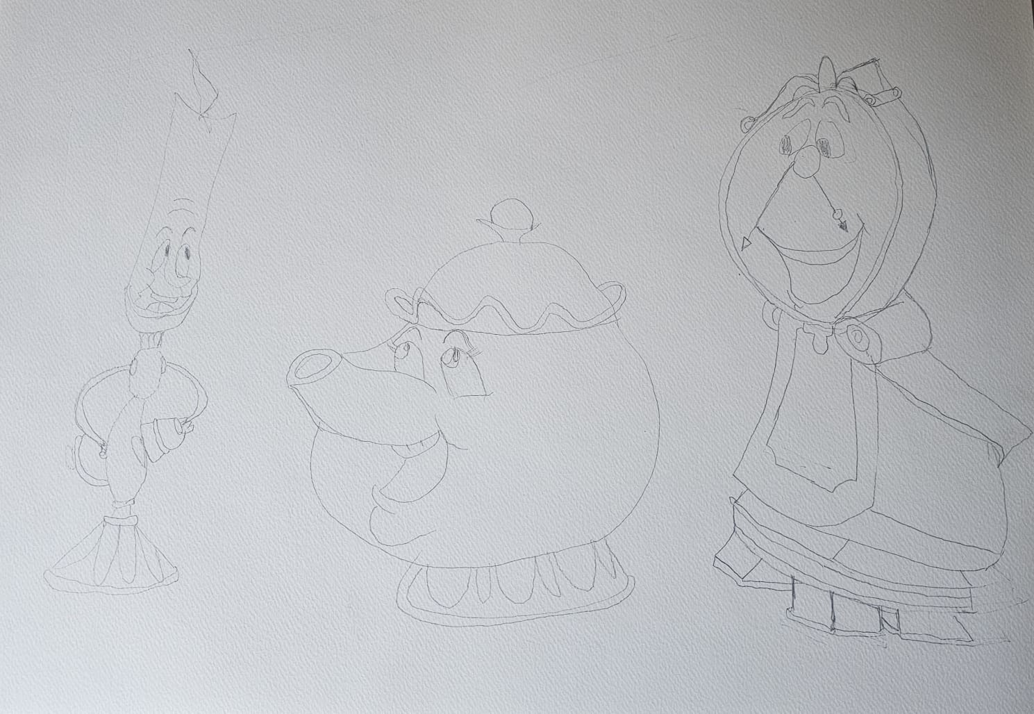 Beauty and the Beast, Drawing, artist: R. P. Siepak, artist username: siepak, produced: October 2025, as: Available for Acquiry, size: 50x40 cm