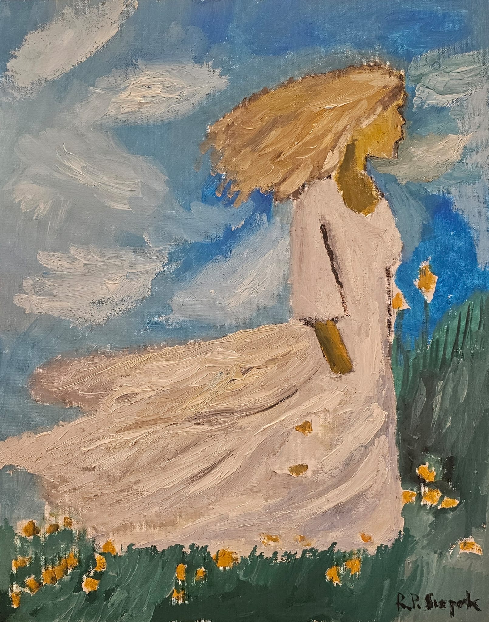 Where Heaven Touches Earth, Oil, artist: R. P. Siepak, artist username: siepak, produced: November 2025, as: Available for Acquiry, size: 40x50 cm