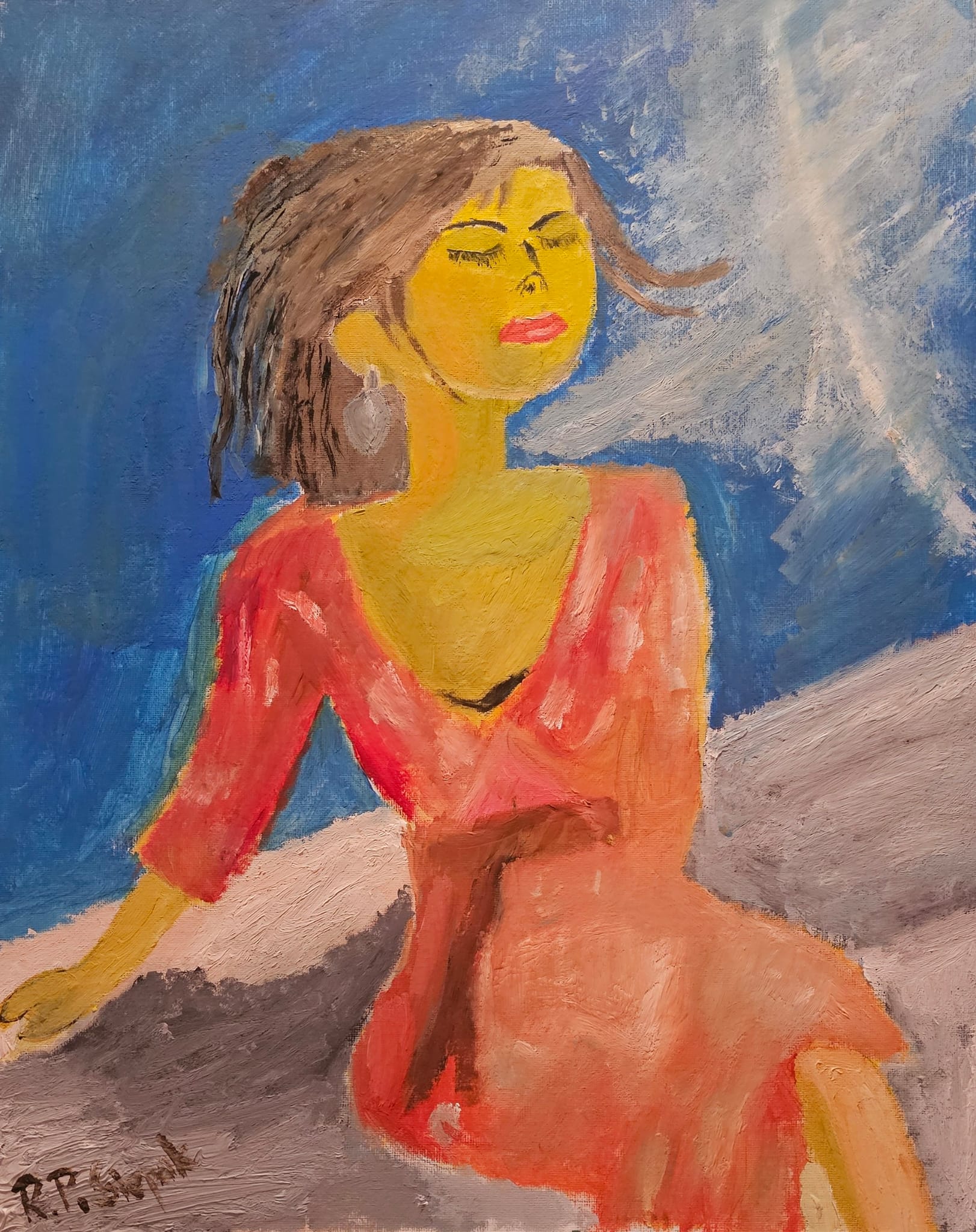 Sunshine, Oil, artist: R. P. Siepak, artist username: siepak, produced: November 2025, as: Available for Acquiry, size: 40x50 cm