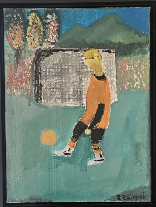 Nikodem, Oil, artist: R. P. Siepak, artist username: siepak, produced: November 2025, acquired by: Nikodem, location: Poland, as: Gift, size: 30x40 cm